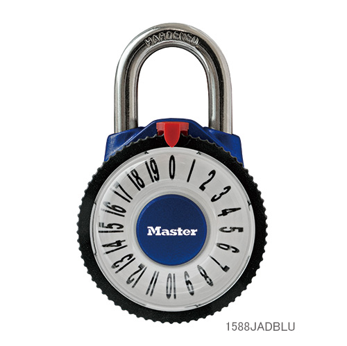 拡大レンズ付ダイヤル式南京錠 マスターロック Master Lock